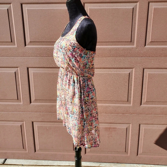 Xhilaration Multicolored Leopard Print Dress Women's Size Small - Picture 7 of 16